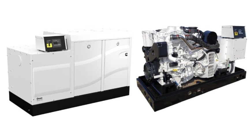 Cummins marine Onan gensets
deliver all the power of ‘one brand’ ownership